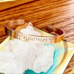 🆕 Rose Gold Stainless Senior Alzheimer’s Bracelet